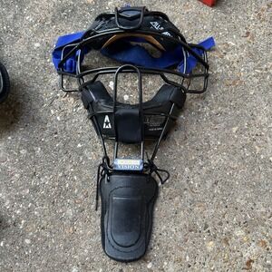 All-Star Catcher's Face Mask Adult FM 25LMX‎  - Black